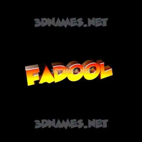 fadool in Black Background style - 3D name wallpaper fadool in Black Background style - 3D name wallpaper
