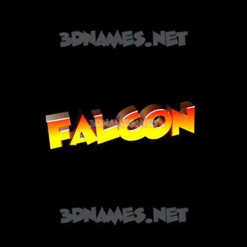falcon in Black Background style - 3D name wallpaper falcon in Black Background style - 3D name wallpaper