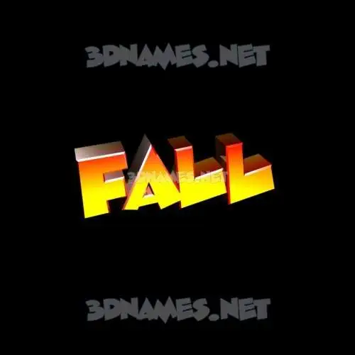fall in Black Background style - 3D name wallpaper fall in Black Background style - 3D name wallpaper