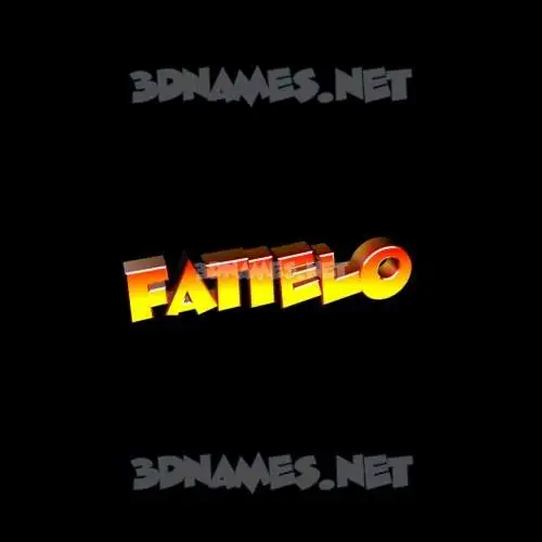 fatielo in Black Background style - 3D name wallpaper fatielo in Black Background style - 3D name wallpaper