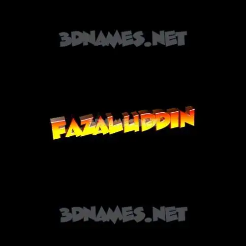 fazaluddin in Black Background style - 3D name wallpaper fazaluddin in Black Background style - 3D name wallpaper