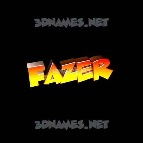 fazer in Black Background style - 3D name wallpaper fazer in Black Background style - 3D name wallpaper