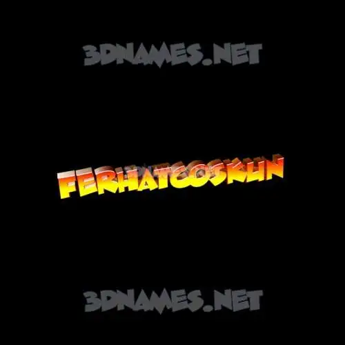 ferhatcoskun in Black Background style - 3D name wallpaper ferhatcoskun in Black Background style - 3D name wallpaper