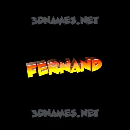 fernand in Black Background style - 3D name wallpaper fernand in Black Background style - 3D name wallpaper