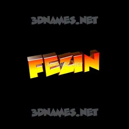fezin in Black Background style - 3D name wallpaper fezin in Black Background style - 3D name wallpaper