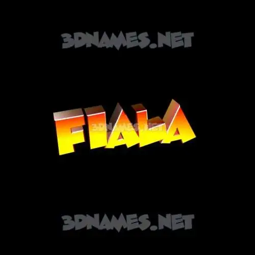 fiala in Black Background style - 3D name wallpaper fiala in Black Background style - 3D name wallpaper