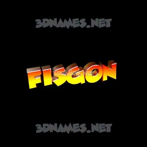 fisgon in Black Background style - 3D name wallpaper fisgon in Black Background style - 3D name wallpaper