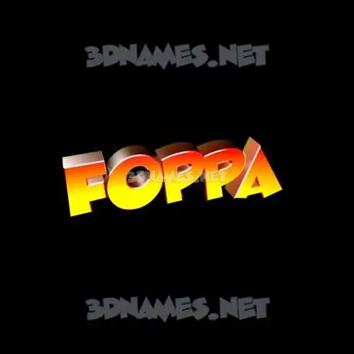 foppa in Black Background style - 3D name wallpaper foppa in Black Background style - 3D name wallpaper