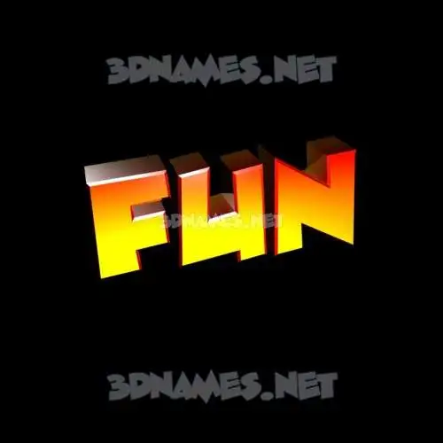 fun in Black Background style - 3D name wallpaper fun in Black Background style - 3D name wallpaper