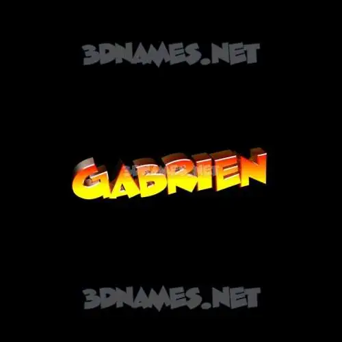 gabrien in Black Background style - 3D name wallpaper gabrien in Black Background style - 3D name wallpaper