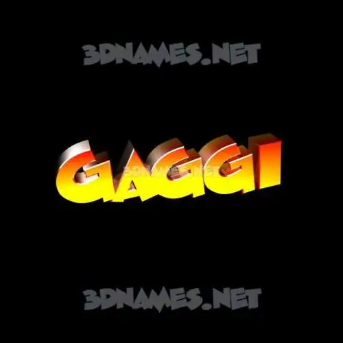 gaggi in Black Background style - 3D name wallpaper gaggi in Black Background style - 3D name wallpaper