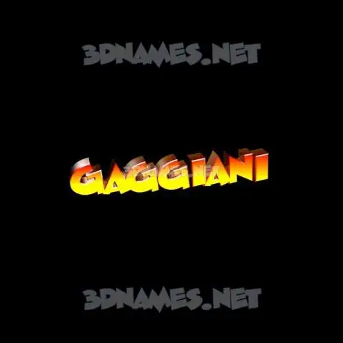 gaggiani in Black Background style - 3D name wallpaper gaggiani in Black Background style - 3D name wallpaper
