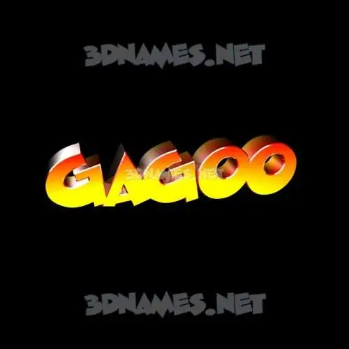 gagoo in Black Background style - 3D name wallpaper gagoo in Black Background style - 3D name wallpaper