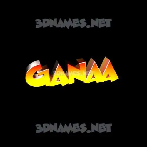 ganaa in Black Background style - 3D name wallpaper ganaa in Black Background style - 3D name wallpaper