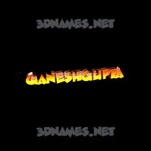 ganeshgupta in Black Background style - 3D name wallpaper ganeshgupta in Black Background style - 3D name wallpaper