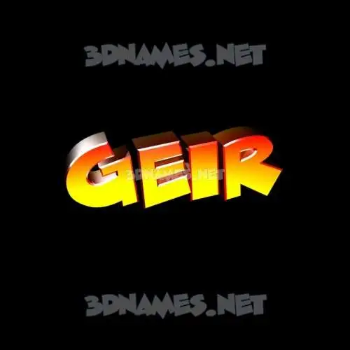 geir in Black Background style - 3D name wallpaper geir in Black Background style - 3D name wallpaper