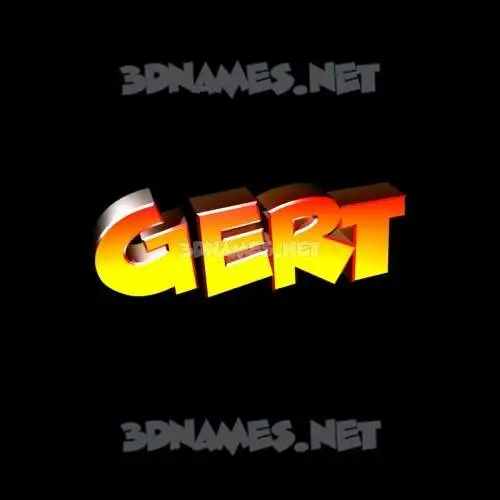 gert in Black Background style - 3D name wallpaper gert in Black Background style - 3D name wallpaper