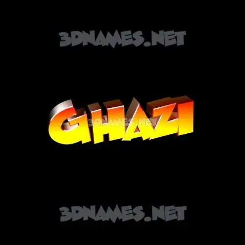 ghazi in Black Background style - 3D name wallpaper ghazi in Black Background style - 3D name wallpaper