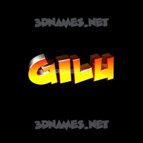 gilu in Black Background style - 3D name wallpaper gilu in Black Background style - 3D name wallpaper