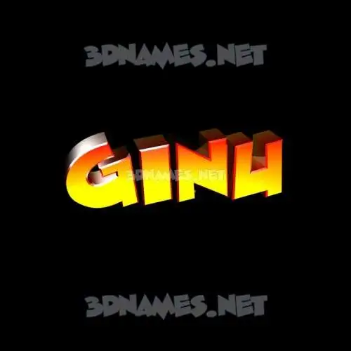 ginu in Black Background style - 3D name wallpaper ginu in Black Background style - 3D name wallpaper