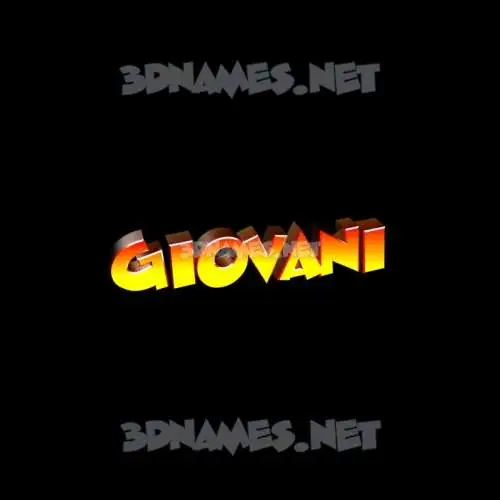 giovani in Black Background style - 3D name wallpaper giovani in Black Background style - 3D name wallpaper