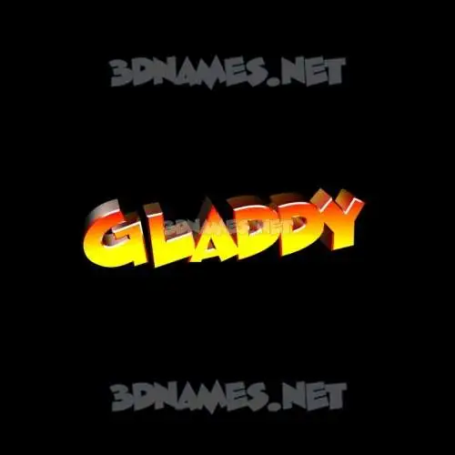 gladdy in Black Background style - 3D name wallpaper gladdy in Black Background style - 3D name wallpaper