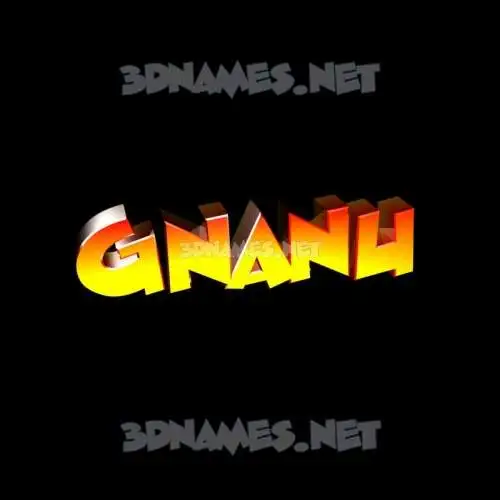 gnanu in Black Background style - 3D name wallpaper gnanu in Black Background style - 3D name wallpaper