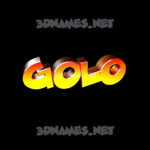 golo in Black Background style - 3D name wallpaper golo in Black Background style - 3D name wallpaper