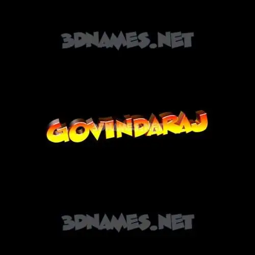 govindaraj in Black Background style - 3D name wallpaper govindaraj in Black Background style - 3D name wallpaper