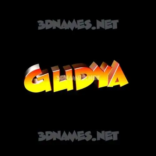 gudya in Black Background style - 3D name wallpaper gudya in Black Background style - 3D name wallpaper