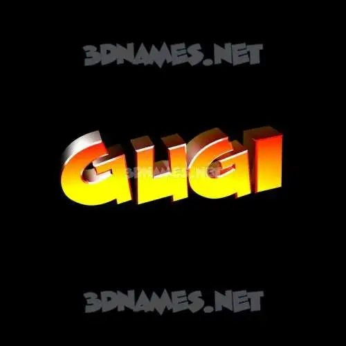 gugi in Black Background style - 3D name wallpaper gugi in Black Background style - 3D name wallpaper