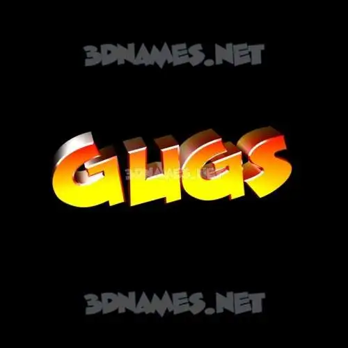 gugs in Black Background style - 3D name wallpaper gugs in Black Background style - 3D name wallpaper