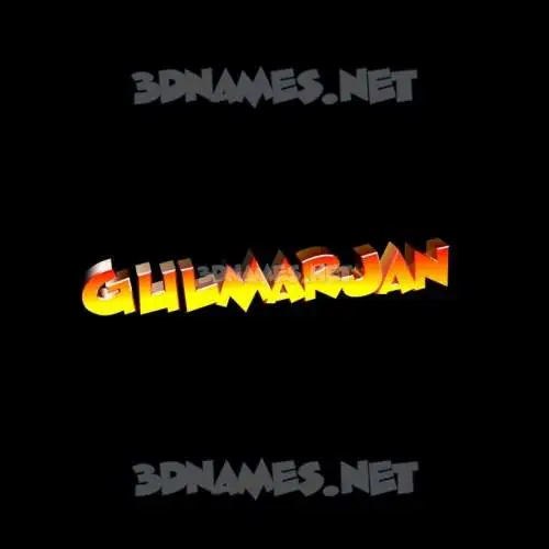 gulmarjan in Black Background style - 3D name wallpaper gulmarjan in Black Background style - 3D name wallpaper