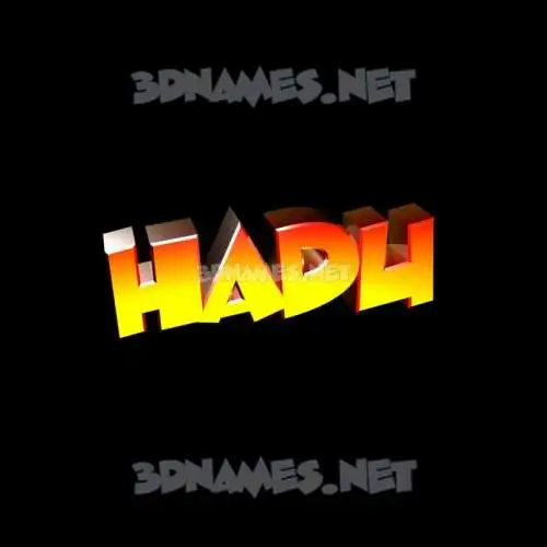 hadu in Black Background style - 3D name wallpaper hadu in Black Background style - 3D name wallpaper
