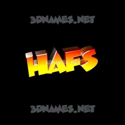 hafs in Black Background style - 3D name wallpaper hafs in Black Background style - 3D name wallpaper