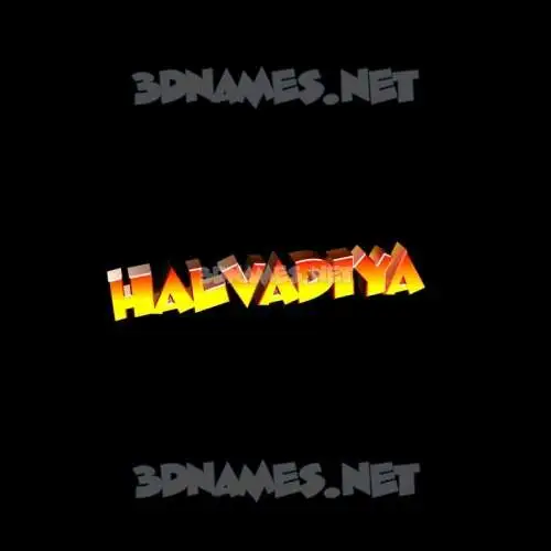 halvadiya in Black Background style - 3D name wallpaper halvadiya in Black Background style - 3D name wallpaper