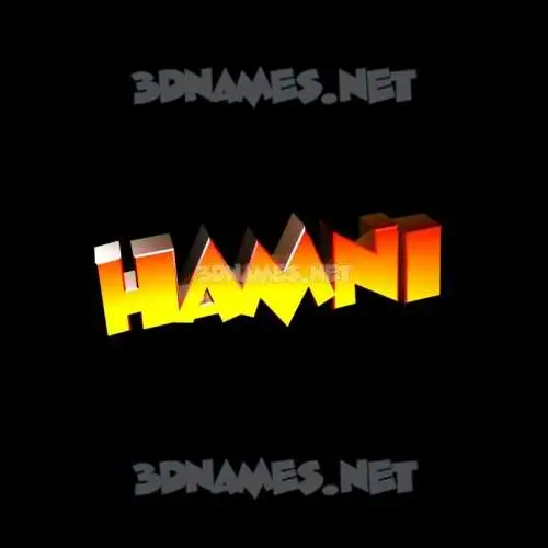 hamni in Black Background style - 3D name wallpaper hamni in Black Background style - 3D name wallpaper