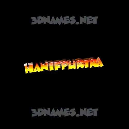 hanifpurtra in Black Background style - 3D name wallpaper hanifpurtra in Black Background style - 3D name wallpaper