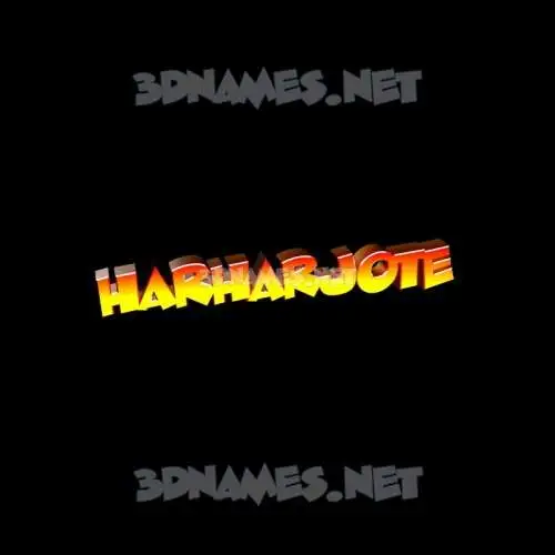 harharjote in Black Background style - 3D name wallpaper harharjote in Black Background style - 3D name wallpaper