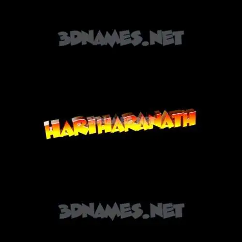 hariharanath in Black Background style - 3D name wallpaper hariharanath in Black Background style - 3D name wallpaper