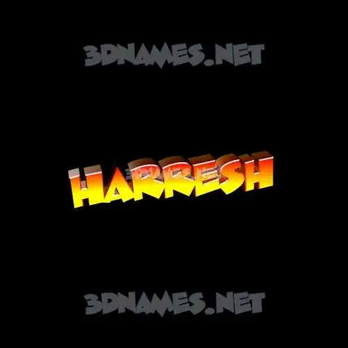 harresh in Black Background style - 3D name wallpaper harresh in Black Background style - 3D name wallpaper