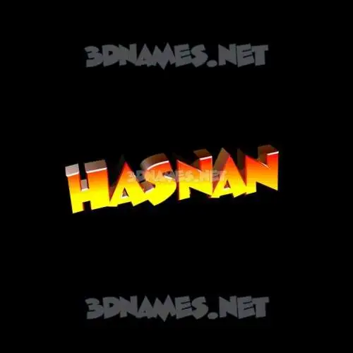 hasnan in Black Background style - 3D name wallpaper hasnan in Black Background style - 3D name wallpaper
