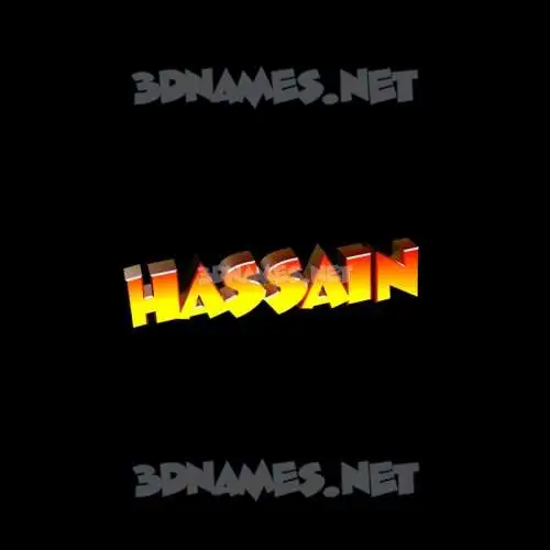 hassain in Black Background style - 3D name wallpaper hassain in Black Background style - 3D name wallpaper