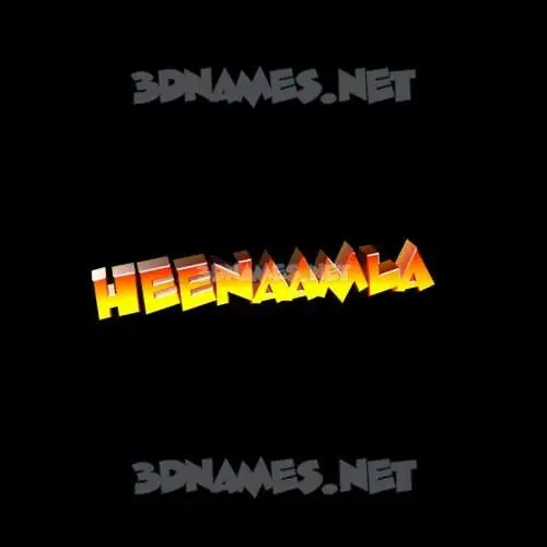 heenaamla in Black Background style - 3D name wallpaper heenaamla in Black Background style - 3D name wallpaper