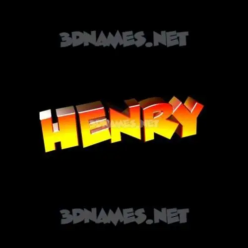 henry in Black Background style - 3D name wallpaper henry in Black Background style - 3D name wallpaper