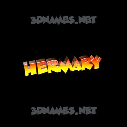 hermary in Black Background style - 3D name wallpaper hermary in Black Background style - 3D name wallpaper