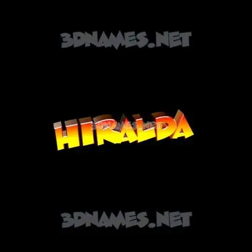 hiralda in Black Background style - 3D name wallpaper hiralda in Black Background style - 3D name wallpaper