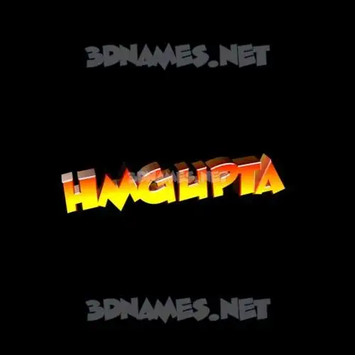 hmgupta in Black Background style - 3D name wallpaper
