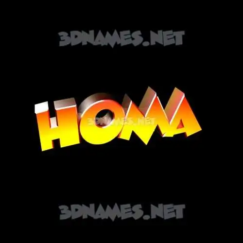 homa in Black Background style - 3D name wallpaper homa in Black Background style - 3D name wallpaper