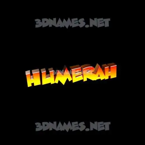 humerah in Black Background style - 3D name wallpaper humerah in Black Background style - 3D name wallpaper